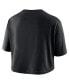 ფოტო #2 პროდუქტის Women's Black Vanderbilt Commodores Cropped T-Shirt