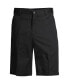 Men's School Uniform 11" Plain Front Blend Chino Shorts