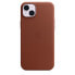 Фото #3 товара Apple iPhone 14 Plus Leather Case with MagSafe - Umber - Cover - Apple - iPhone 14 Plus - 17 cm (6.7") - Amber