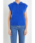 Women's Zip Mock Neck Vest