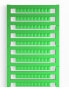 Фото #2 товара Weidmüller DEK 5/5 MC NE GN - Terminal block markers - 1000 pc(s) - Polyamide - Green - -40 - 100 °C - V2