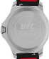 ფოტო #4 პროდუქტის UFC Men's Reveal Analog Black Resin Watch, 41mm