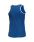 ფოტო #3 პროდუქტის Big Girls Royal Kansas City Royals Henley Tank Top