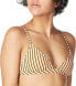 Roxy 281870 Women's Printed Beach Classics Fixed Tri Bikini Top, Size Small