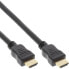 Фото #1 товара InLine HiD High Speed HDMI Cable w. Ethernet - 4K2K - M/M - golden contacts - 7.5m