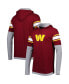 ფოტო #4 პროდუქტის Men's Burgundy Washington Commanders Long Sleeve Hoodie T-shirt