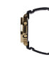 Unisex Gold-Tone and Black Resin Strap Watch 40.4mm GMS2100GB-1A