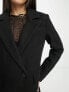 Фото #3 товара Пальто Vero Moda Tall - элегантное оверсайз в черном