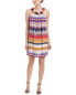 Trina Turk 161262 Women's Trista Iguazu Ikat Embellished Dress Multi Sz. 2