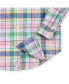 ფოტო #2 პროდუქტის Boys' Long Sleeve Linen Button Down Shirt, Infant