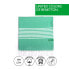 Beach Towel Hammam Benetton Green