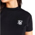 SIKSILK Essential Box Fit Crop short sleeve T-shirt