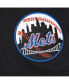 Фото #4 товара Men's Mike Piazza Black Distressed New York Mets Cooperstown Collection 2000 Batting Practice Jersey