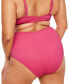 Фото #2 товара Plus Size Rachelle Swimwear High-Waist Bikini Bottom