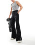 Фото #1 товара ASOS DESIGN smart vintage flare trousers with side split in black