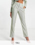 Фото #2 товара Simmi Tall glitter tailored trouser co-ord in sage