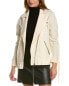 Allsaints Robyn Biker Jacket Women's White Xs