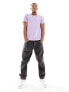 Polo Ralph Lauren icon logo t-shirt in lilac marl