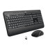 Фото #3 товара Logitech MK540 ADVANCED Wireless Keyboard and Mouse Combo - Wireless - USB - Membrane - QWERTZ - Black - White - Mouse included