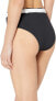 Volcom Womens 185055 Simply Rib Retro Black Bikini Bottom Swimwear Size XS