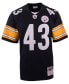 ფოტო #1 პროდუქტის Pittsburgh Steelers Men's Replica Troy Polamalu Throwback Jersey