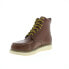 Фото #7 товара Dewalt Rockingham Soft Toe Slip Resistant Mens Brown Leather Work Boots