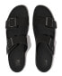 ფოტო #4 პროდუქტის Men's Gogh Moc Buckle Leather Slides