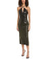 Iro Leather Midi Dress Women's