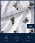 Фото #10 товара Printed Flannel 4-Pc. Sheet Set, King