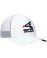 Фото #4 товара Men's White Chicago White Sox Secondary Trucker Snapback Hat