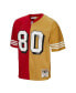 Фото #4 товара Men's Jerry Rice Scarlet, Gold San Francisco 49ers 1994 Split Legacy Replica Jersey