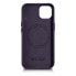 Фото #3 товара Чехол для смартфона ICARER из натуральной кожи, iPhone 14 Plus, темно-фиолетовый