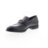 Фото #4 товара Bruno Magli Rico MB1RICA0 Mens Black Leather Loafers & Slip Ons Casual Shoes 10