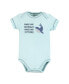 Фото #7 товара Baby Boys Organic Cotton Bodysuits, Sea Critters