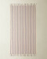 Striped cotton towel