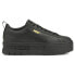 Фото #1 товара Puma Mayze Classic Platform Womens Black Sneakers Casual Shoes 38420902