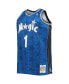 Men's Tracy McGrady Blue Orlando Magic Big and Tall 2000-01 Hardwood Classics Swingman Jersey