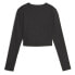 Фото #2 товара PUMA SELECT Classics Ribbed Long Long Sleeve V Neck T-Shirt