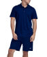 Фото #4 товара Men's Short Sleeve Performance Training Polo Shirt