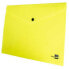 Фото #1 товара LIDERPAPEL Folder dossier clasp polypropylene DIN A4 opaque fluor yellow 50 sheets