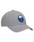 ფოტო #3 პროდუქტის Men's Gray Buffalo Sabres Extra Time Adjustable Hat