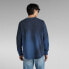 G-STAR Lash sweatshirt Rank Blue Sprayed, 2XL - фото #3