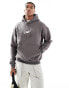 Pull&Bear STWD hoodie in grey