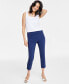 Фото #2 товара Women's Tummy-Control Pull-On Capri Pants, Regular & Petite, Created for Macy's