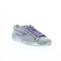 Фото #4 товара Diesel S-Leroji Low X Y02973-P4791-H9227 Mens Silver Sneakers Shoes