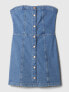 Фото #5 товара Strapless Denim Mini Dress