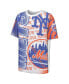 Big Boys and Girls White New York Mets Impact Hit Bold T-Shirt