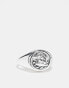 Фото #2 товара Jack & Jones silver plated engraved signet ring