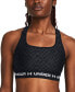 ფოტო #1 პროდუქტის Women's Printed Cross-Back Medium Impact Sports Bra