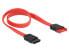 Delock 83953 - 0.3 m - SATA III - SATA 7-pin - SATA 7-pin - Male/Female - Black,Red